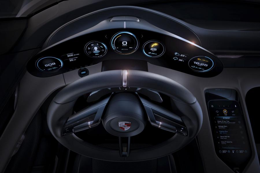  Porsche Mission E Concept 2015 года  (фото 12 из 12)